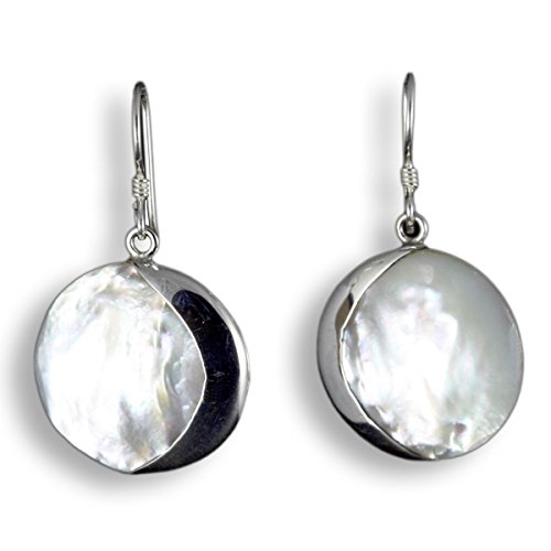 ISLAND PIERCINGS Edle 925er Silber und Perlmutt Ohrringe Hänger Design Handarbeit SER175 ISLAND PIERCINGS Edle 925er Silber und Perlmutt Ohrringe Hänger Design Handarbeit SER175 von Island Piercings