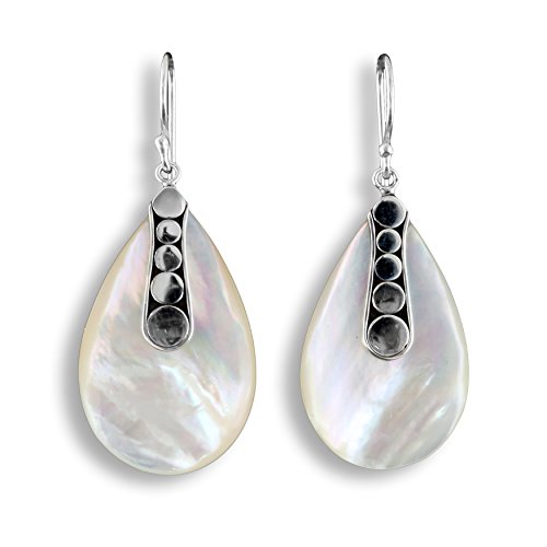 ISLAND PIERCINGS Edle 925er Silber und Perlmutt Ohrringe Hänger Design Handarbeit SER211 ISLAND PIERCINGS Edle 925er Silber und Perlmutt Ohrringe Hänger Design Handarbeit SER211 von Island Piercings