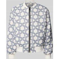 ISNURH Bomberjacke mit Reißverschluss in Beige, Größe M ISNURH Bomberjacke mit Reißverschluss in Beige, Größe M von ISNURH