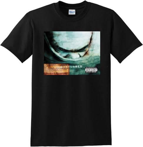 Disturbed T Shirt The Sickness Vinyl Cd Cover Mens Casual Black L Disturbed T Shirt The Sickness Vinyl Cd Cover Mens Casual Black L von ISPIRIT