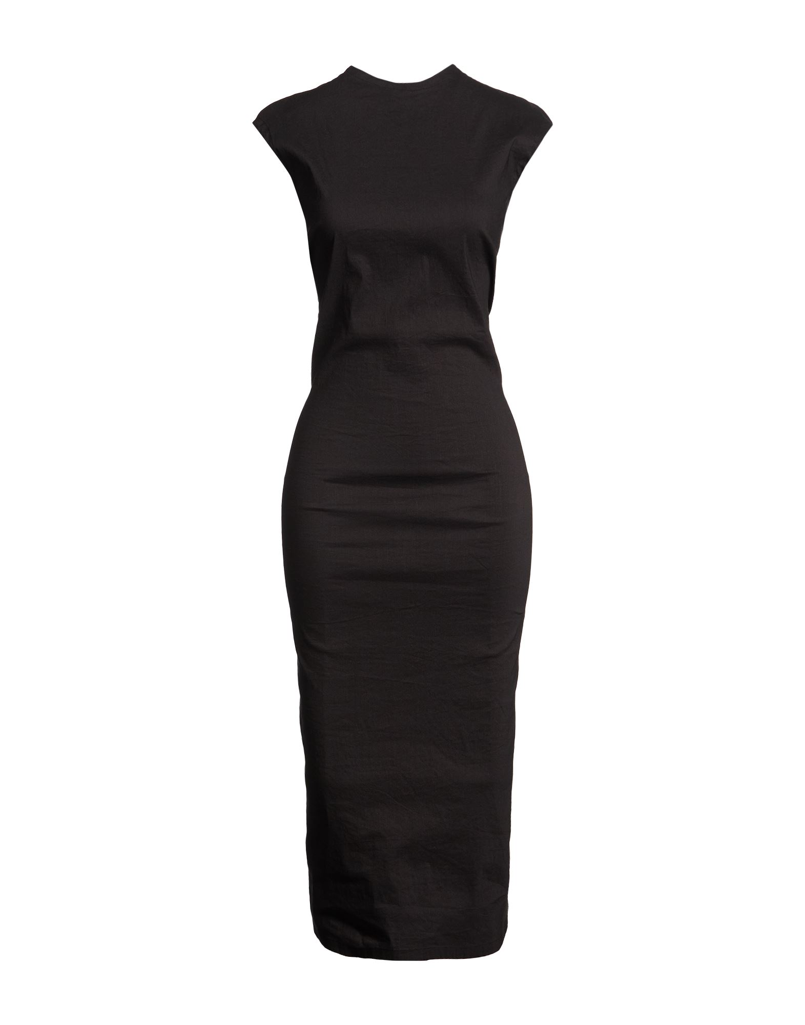 ISSEY MIYAKE Midi-kleid Damen Schwarz von ISSEY MIYAKE