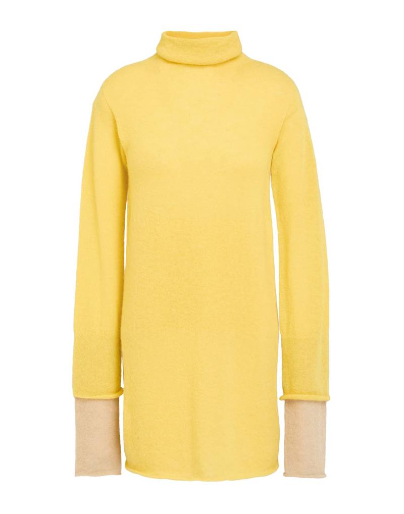 ISSEY MIYAKE Rollkragenpullover Damen Gelb von ISSEY MIYAKE