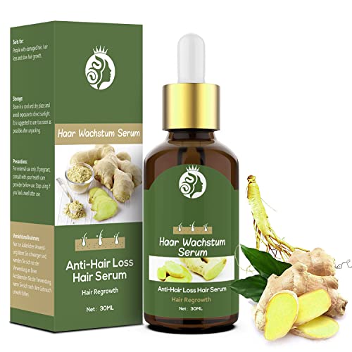 Haarwachstumsserum, schnelles Haarwachstum, für Damen, gegen Haarausfall, Anti-Haarausfall, repariert Haarfollikel, Haarwachstum, 30 ml Haarwachstumsserum, schnelles Haarwachstum, für Damen, gegen Haarausfall, Anti-Haarausfall, repariert Haarfollikel, Haarwachstum, 30 ml von ISURI