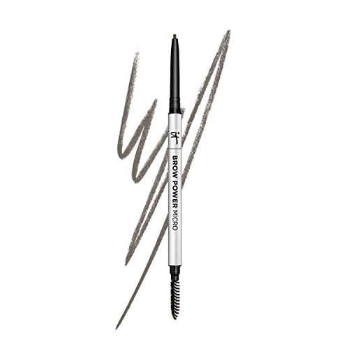 IT Cosmetics Brow Power Micro Universal Taupe - Universal Augenbrauenstift - imitiert das Aussehen von Echthaar - Budge-Proof Formel - Built-in Spoolie - 0,5g IT Cosmetics Brow Power Micro Universal Taupe - Universal Augenbrauenstift - imitiert das Aussehen von Echthaar - Budge-Proof Formel - Built-in Spoolie - 0,5g von IT Cosmetics