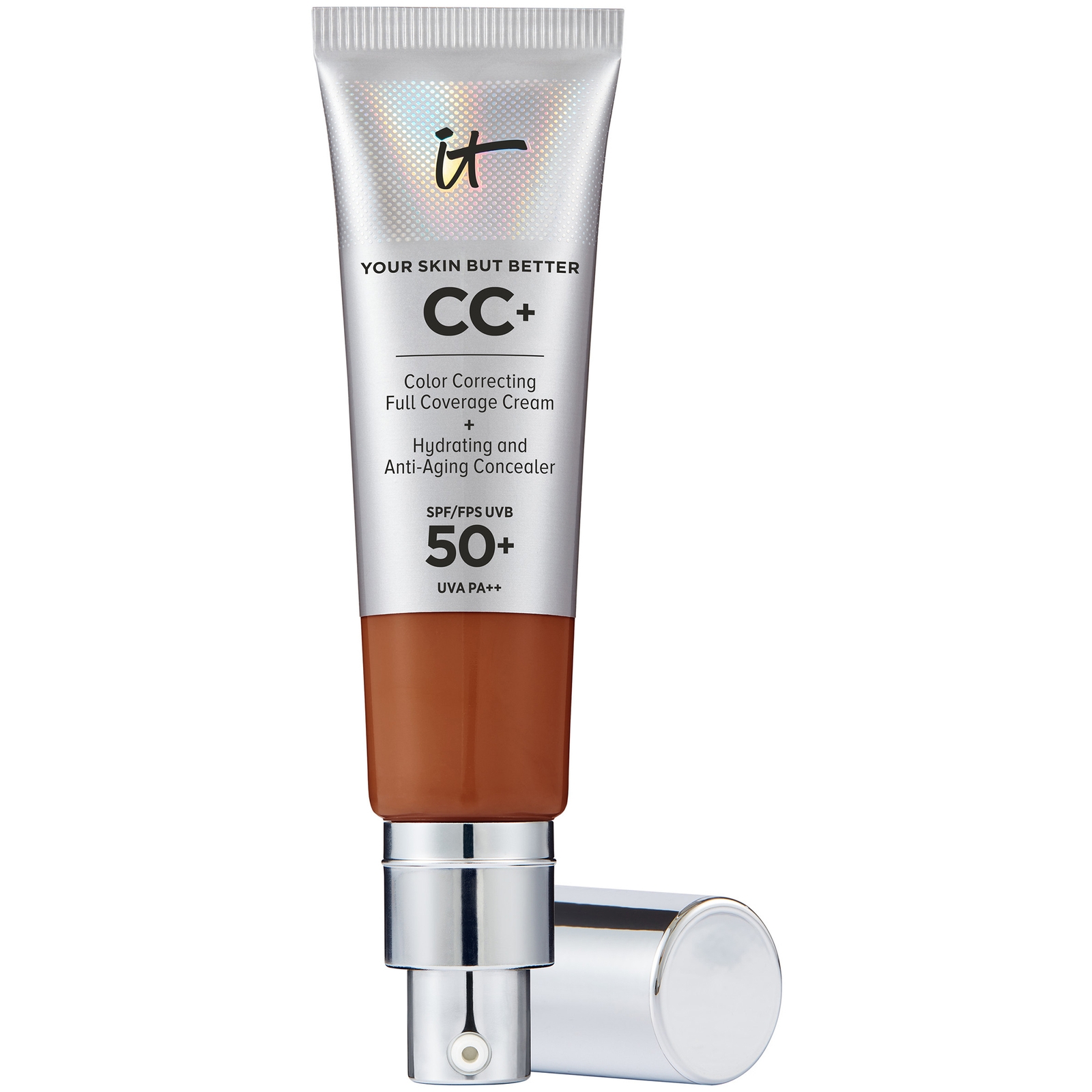 IT Cosmetics Your Skin But Better CC+ Cream with SPF50 32ml (Various Shades) - Deep von IT Cosmetics