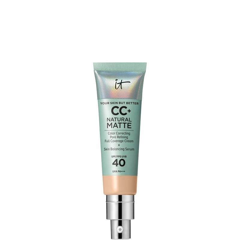 iT Cosmetics Your Skin But Better CC+ Natürlich Matt 32 ml (Verschiedene Farbtöne) - Light Medium von IT Cosmetics