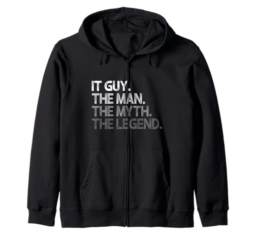 IT Guy Gift The Man Myth Legend Kapuzenjacke IT Guy Gift The Man Myth Legend Kapuzenjacke von IT Guy Gifts