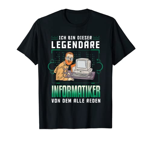 Herren Programmierer, Informatiker, legendärer Admin T-Shirt Herren Programmierer, Informatiker, legendärer Admin T-Shirt von IT Sprüche für jeden Fachinformatiker