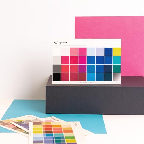 ITALIAN IMAGE INSTITUTE Palette Saisonale Postkarte Armocromia - Winter von ITALIAN IMAGE INSTITUTE