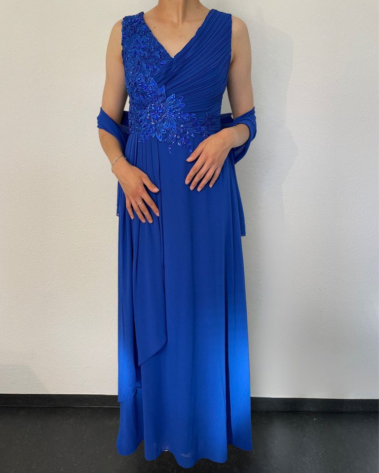 ITALY VIBES Abendkleid TEODORA - Abendkleid - Kleid mit Strass - Stola von ITALY VIBES