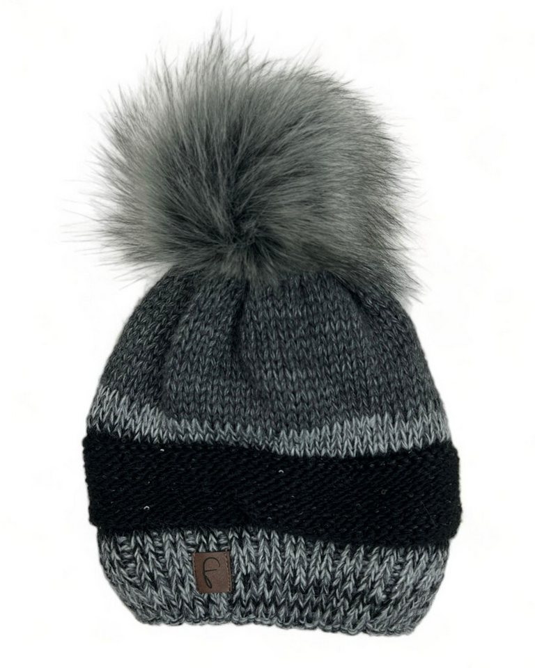 ITALY VIBES Bommelmütze – Wintermütze mit Pailletten und Bommel - ONE SIZE von ITALY VIBES