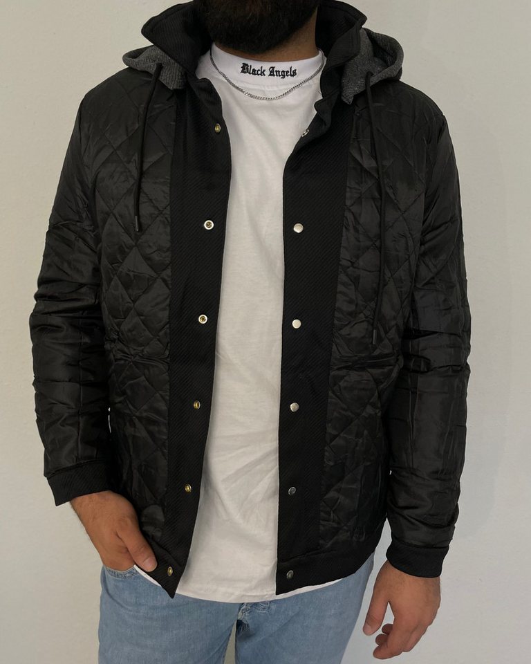 ITALY VIBES Canvasjacke ANDRÉS - Wendejacke - leichte modische Jacke - abnehmbare Kapuze von ITALY VIBES