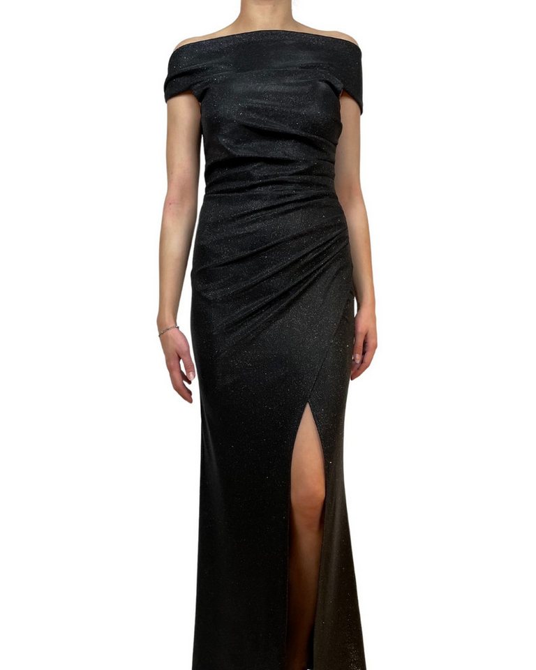 ITALY VIBES Cocktailkleid JUANA - Glitzer - Abendkleid - Maxikleid - ONE SIZE passt hier Gr. XS - M von ITALY VIBES