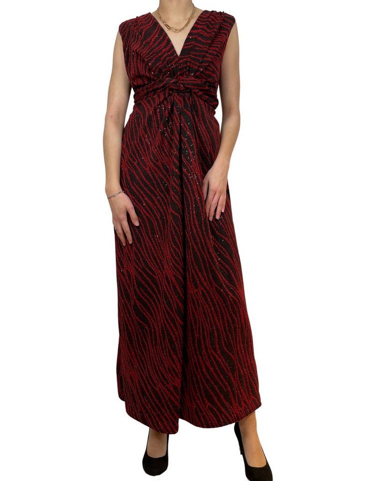 ITALY VIBES Maxikleid ZEBRA - Dein Must-have für besondere Momente - Abendkleid - Kleid - ONE SIZE passt hier Gr. XS - M von ITALY VIBES