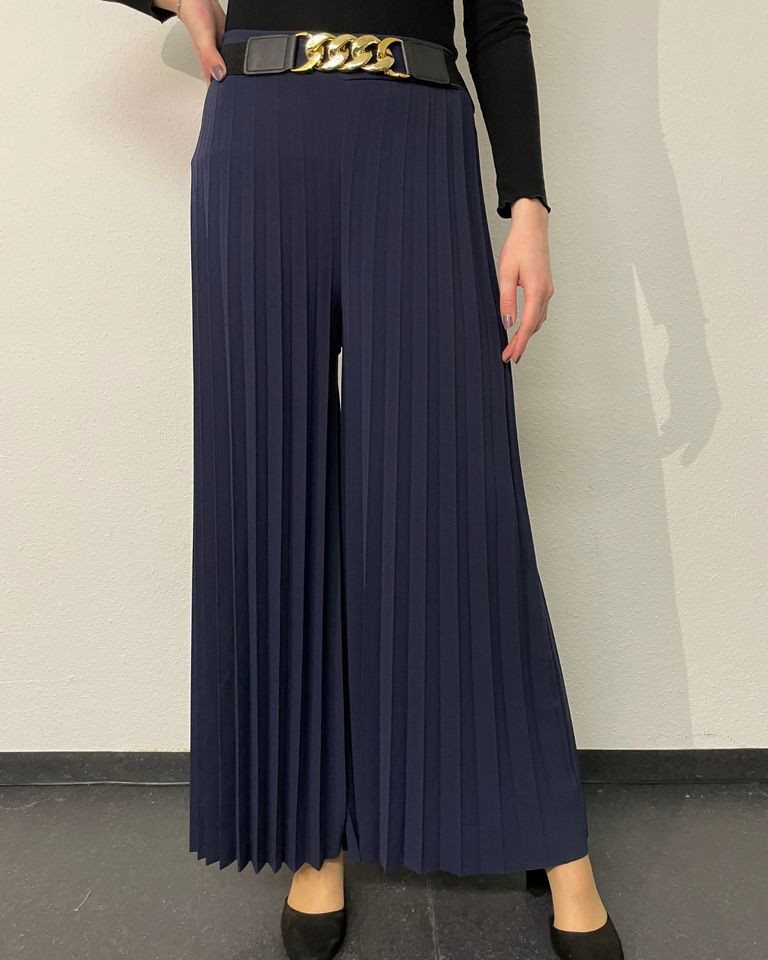 ITALY VIBES Palazzohose - ALMA - Plisseehose - weite Hose - ONE SIZE passt Größe XS - L von ITALY VIBES