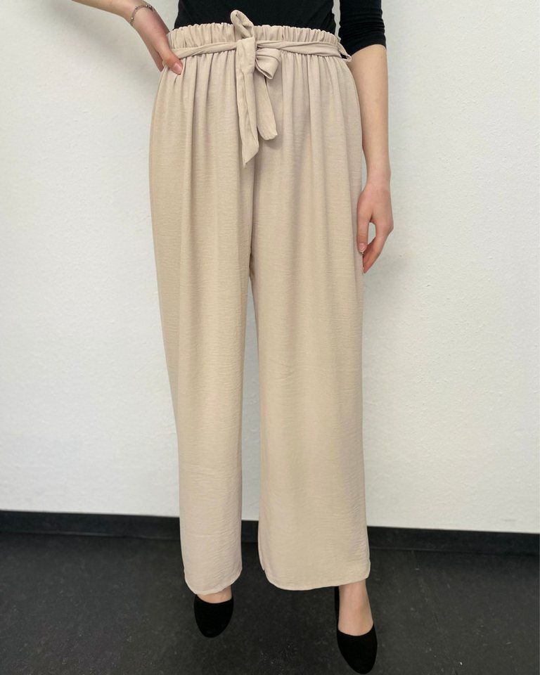 ITALY VIBES Palazzohose - DILETTA - luftige Palazzohose - weite Hose - ONE SIZE passt hier Gr. XS - L von ITALY VIBES