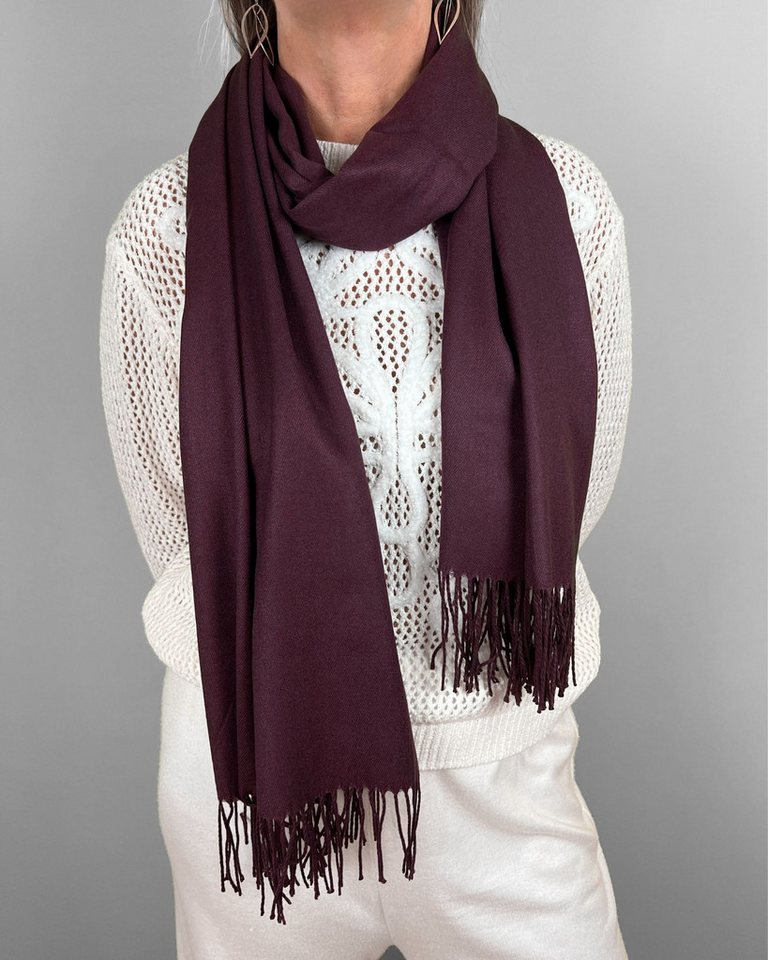 ITALY VIBES Pashmina - modischer Pashmina Schal in verschiedenen Farben, UNISEX für Sie & Ihn von ITALY VIBES