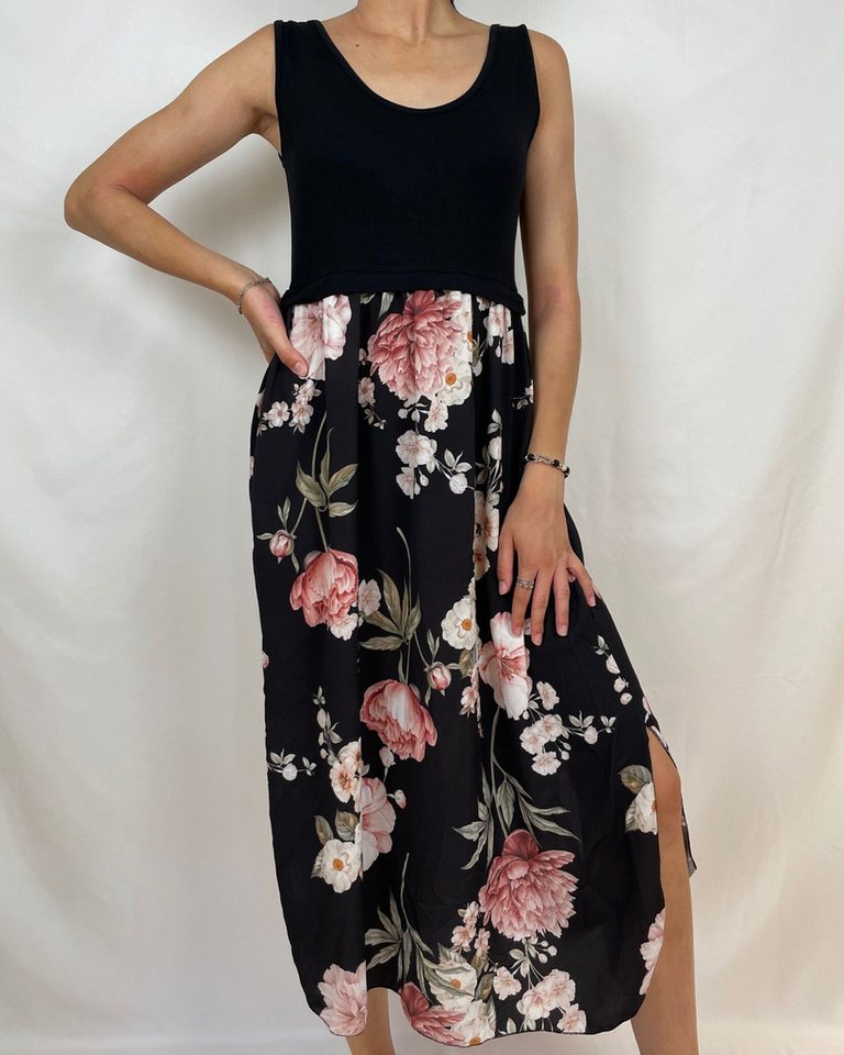 ITALY VIBES Sommerkleid - Kleid AMELIA - Shirtkleid - feminines Animal Print Kleid - ONE SIZE (Gr. XS - M) von ITALY VIBES