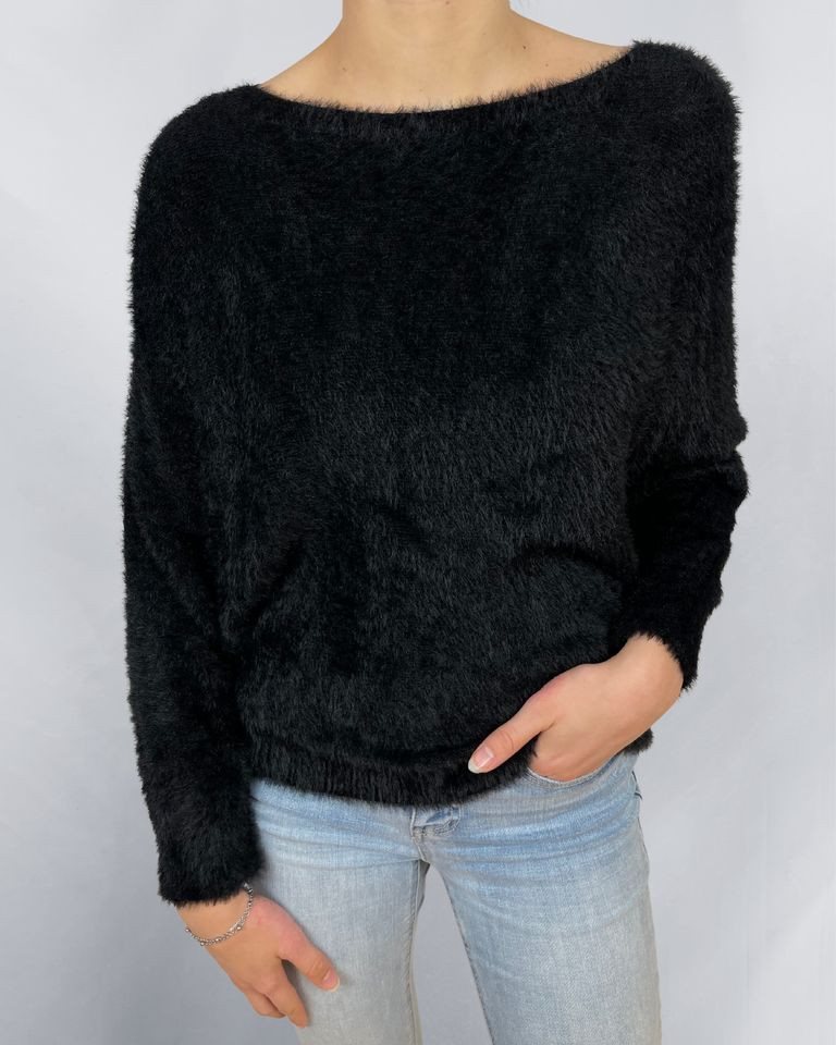 ITALY VIBES Strickpullover – Leichter Strickpullover in Einheitsgröße - ONE SIZE passt hier Gr. XS-M von ITALY VIBES