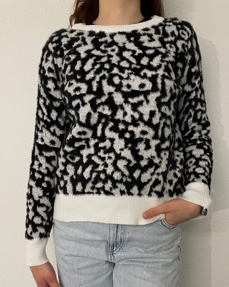 ITALY VIBES Strickpullover - LEO - Langarmpullover - ONE SIZE Gr. 34 - 40 von ITALY VIBES