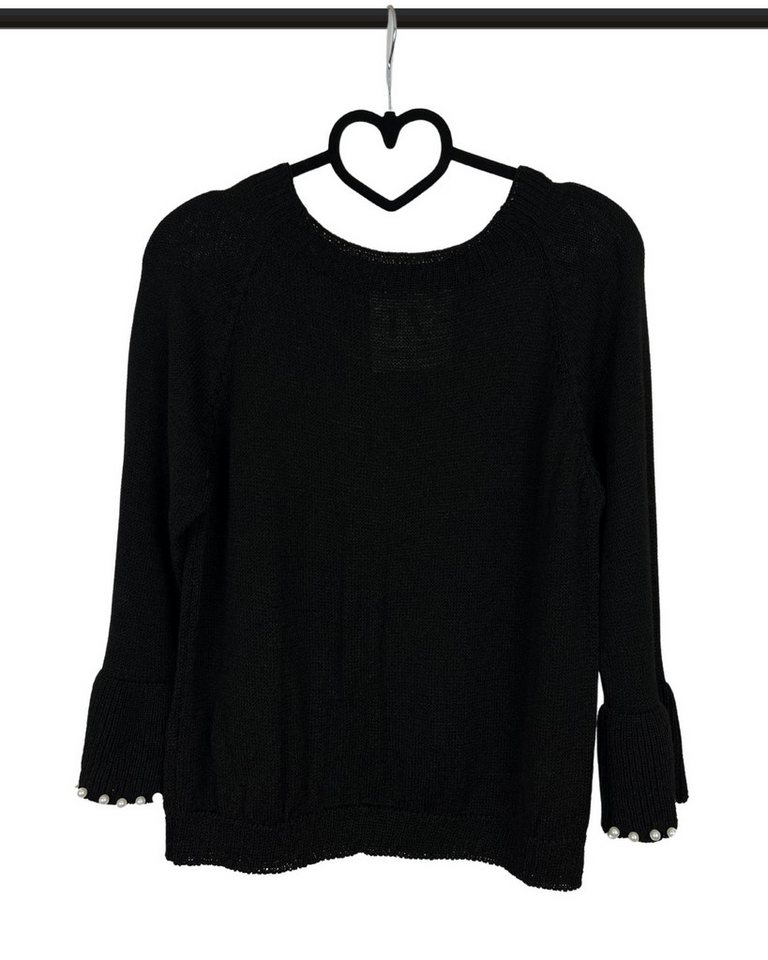 ITALY VIBES Strickpullover ORIETTA - Pullover mit Perlen - ONE SIZE passt hier Gr. XS-L von ITALY VIBES