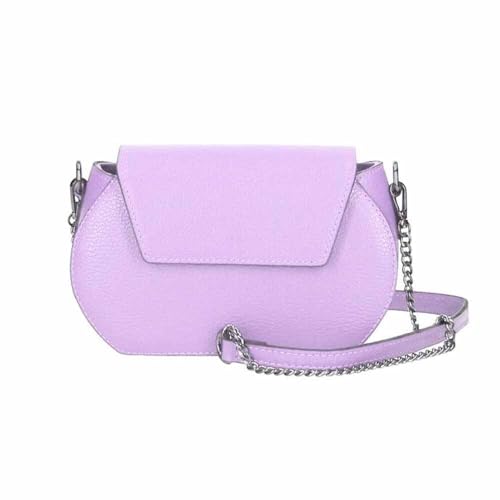 ITALYSHOP24-COM OBC Made in Italy Damen Leder Tasche Kroko Prägung oder Glattleder Umhängetasche Clutch Wildleder Handtasche Ledertasche Schultertasche Flieder ITALYSHOP24-COM OBC Made in Italy Damen Leder Tasche Kroko Prägung oder Glattleder Umhängetasche Clutch Wildleder Handtasche Ledertasche Schultertasche Flieder von ITALYSHOP24-COM