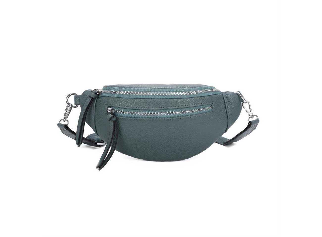 ITALYSHOP24 Bauchtasche Damen CrossBody Bag Gürteltasche Hüfttasche Leder, Schultertasche, CrossOver, Umhängetasche, Handytasche von ITALYSHOP24