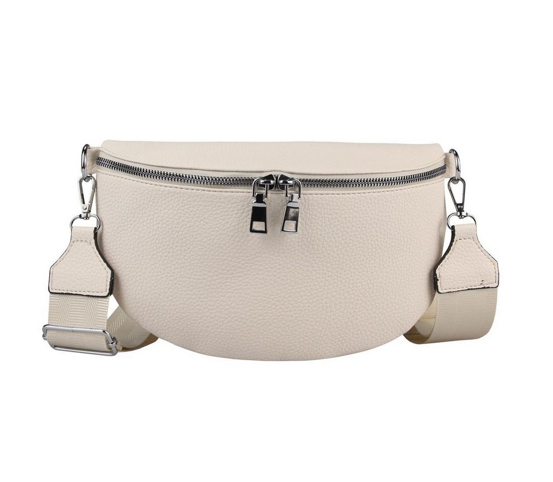 ITALYSHOP24 Bauchtasche Damen Gürteltasche Umhängetasche CrossBody CrossOver, Bodybag, Brusttasche, Hüfttasche, Muster Taschengurt, leicht Gewicht von ITALYSHOP24