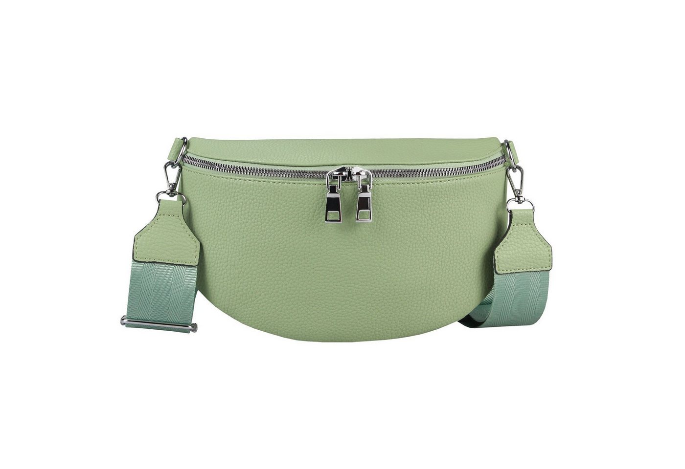 ITALYSHOP24 Bauchtasche Damen Gürteltasche Umhängetasche CrossBody CrossOver, Bodybag, Brusttasche, Hüfttasche, Muster Taschengurt, leicht Gewicht von ITALYSHOP24