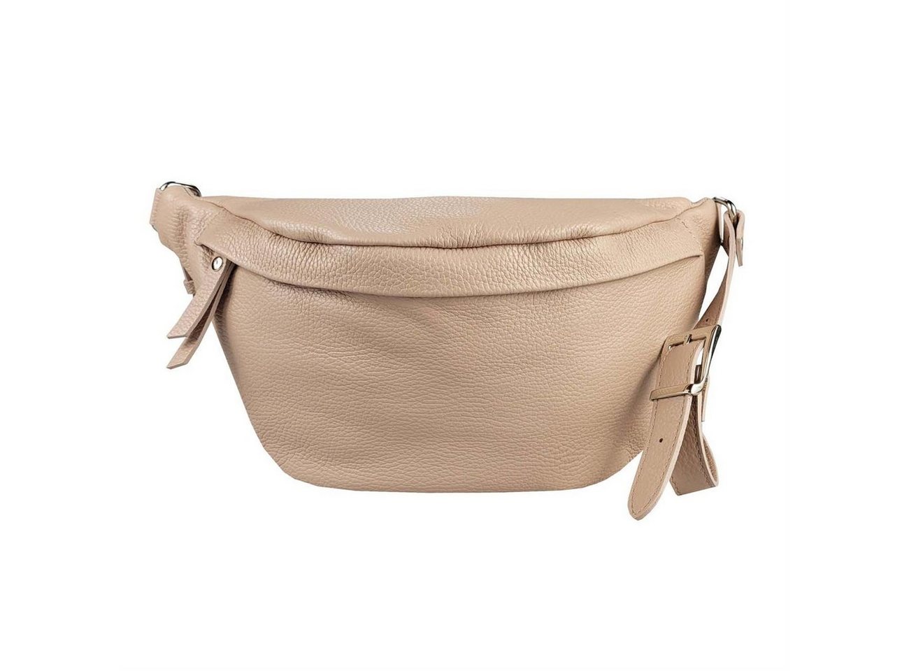 ITALYSHOP24 Bauchtasche Damen Leder Gürteltasche Hüfttasche CrossBody Brusttasche, als Schultertasche, Bodybag, Umhängetasche tragbar von ITALYSHOP24