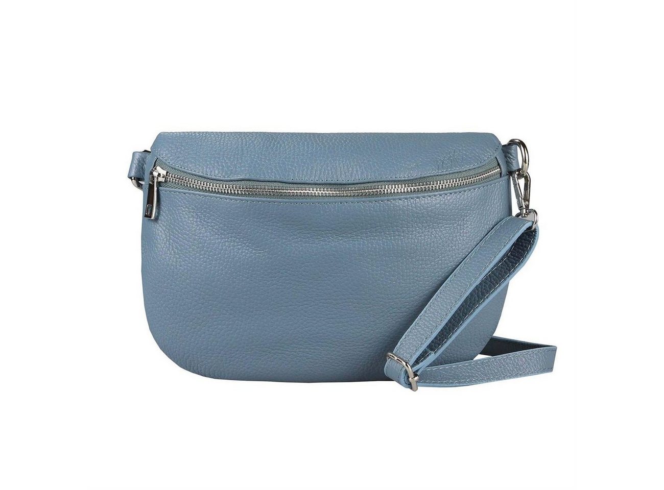 ITALYSHOP24 Bauchtasche Damen Leder Gürteltasche Hüfttasche CrossBody Handytasche, als Schultertasche, CrossOver, Umhängetasche tragbar von ITALYSHOP24