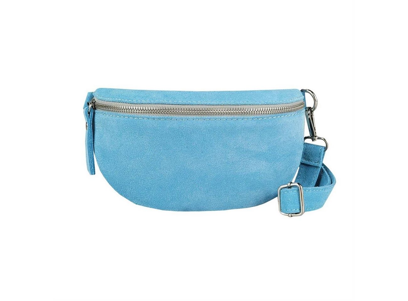 ITALYSHOP24 Bauchtasche Damen Leder Gürteltasche Hüfttasche CrossBody Handytasche, als Schultertasche, CrossOver, Umhängetasche tragbar von ITALYSHOP24