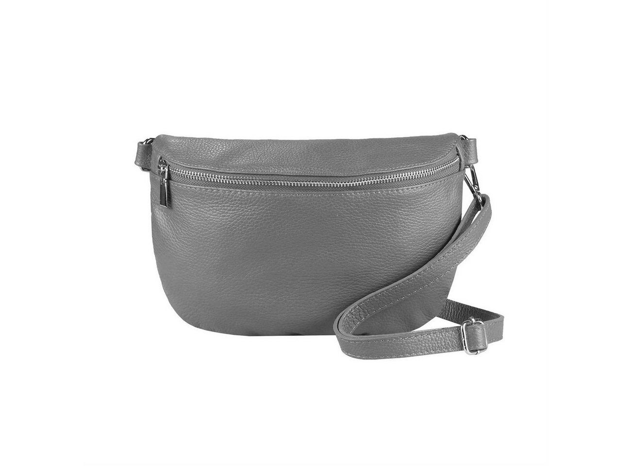 ITALYSHOP24 Bauchtasche Damen Leder Gürteltasche Hüfttasche CrossBody Handytasche, als Schultertasche, CrossOver, Umhängetasche tragbar von ITALYSHOP24