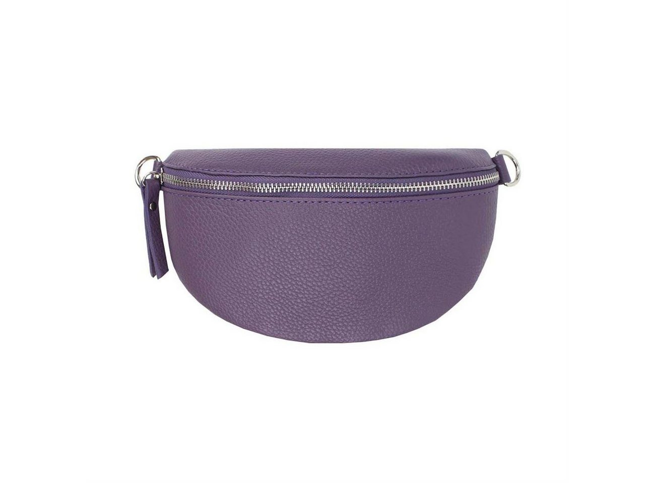 ITALYSHOP24 Bauchtasche Damen Leder Gürteltasche Hüfttasche CrossBody Handytasche, als Schultertasche, CrossOver, Umhängetasche tragbar von ITALYSHOP24