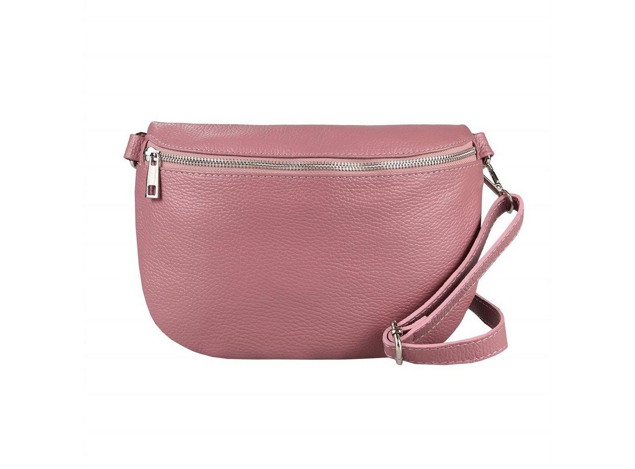 ITALYSHOP24 Bauchtasche Damen Leder Gürteltasche Hüfttasche CrossBody Handytasche, als Schultertasche, CrossOver, Umhängetasche tragbar von ITALYSHOP24