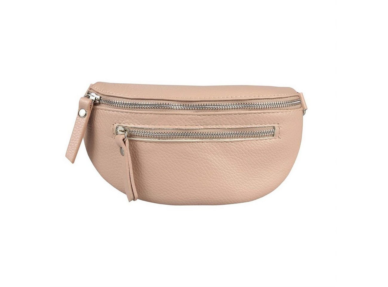 ITALYSHOP24 Bauchtasche Damen Leder Gürteltasche Hüfttasche CrossBody Handytasche, als Schultertasche, CrossOver, Umhängetasche tragbar von ITALYSHOP24