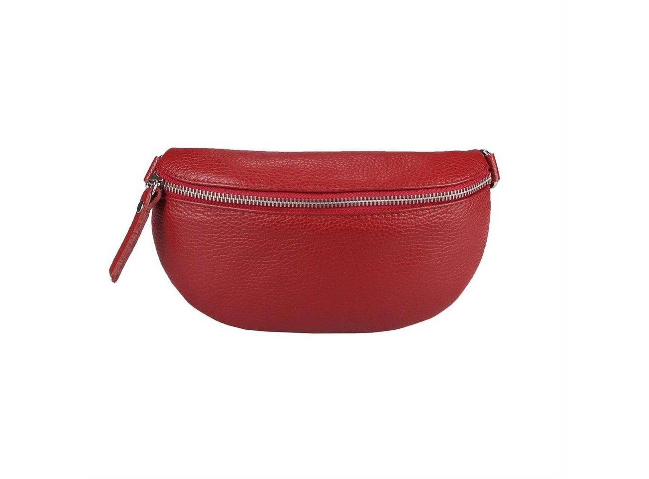 ITALYSHOP24 Bauchtasche Damen Leder Gürteltasche Hüfttasche CrossBody Handytasche, als Schultertasche, CrossOver, Umhängetasche tragbar von ITALYSHOP24