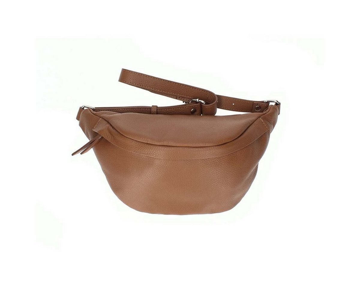 ITALYSHOP24 Bauchtasche Damen Leder Gürteltasche Hüfttasche CrossBody Brusttasche, als Schultertasche, Bodybag, Umhängetasche tragbar von ITALYSHOP24