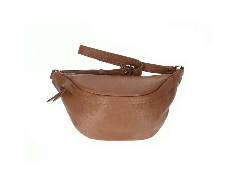 ITALYSHOP24 Bauchtasche Damen Leder Gürteltasche Hüfttasche CrossBody Brusttasche, als Schultertasche, Bodybag, Umhängetasche tragbar von ITALYSHOP24