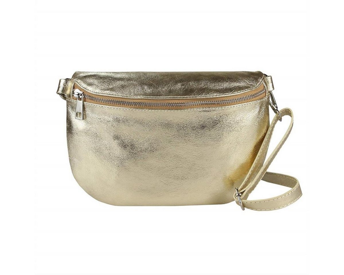 ITALYSHOP24 Bauchtasche Damen Leder Gürteltasche Hüfttasche CrossBody Handytasche, als Schultertasche, CrossOver, Umhängetasche tragbar von ITALYSHOP24