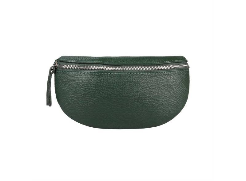 ITALYSHOP24 Bauchtasche Damen Leder Gürteltasche Hüfttasche CrossBody Handytasche, als Schultertasche, CrossOver, Umhängetasche tragbar von ITALYSHOP24