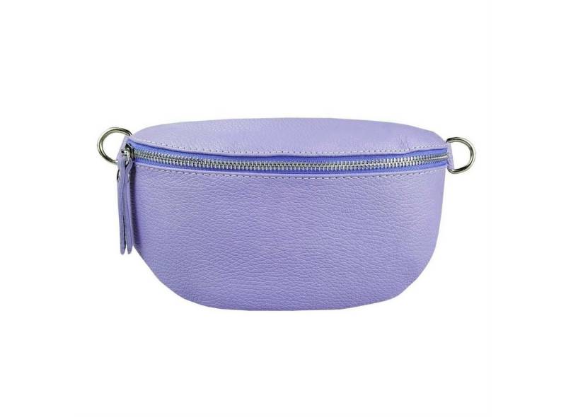 ITALYSHOP24 Bauchtasche Damen Leder Gürteltasche Hüfttasche CrossBody Handytasche, als Schultertasche, CrossOver, Umhängetasche tragbar von ITALYSHOP24