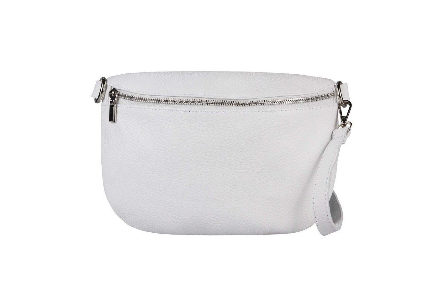 ITALYSHOP24 Bauchtasche Damen Leder Gürteltasche Hüfttasche CrossBody Handytasche, als Schultertasche, CrossOver, Umhängetasche tragbar von ITALYSHOP24