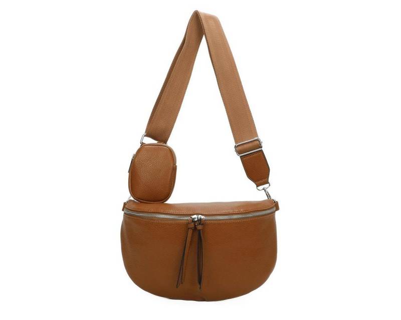 ITALYSHOP24 Gürteltasche Damen XL Gürtel- Bauchtasche Umhängetasche Cross Bodybag Handytasche, LEICHT Gewicht ZUSATZ Tasche Brusttasche Schultertasche Taschengurt von ITALYSHOP24