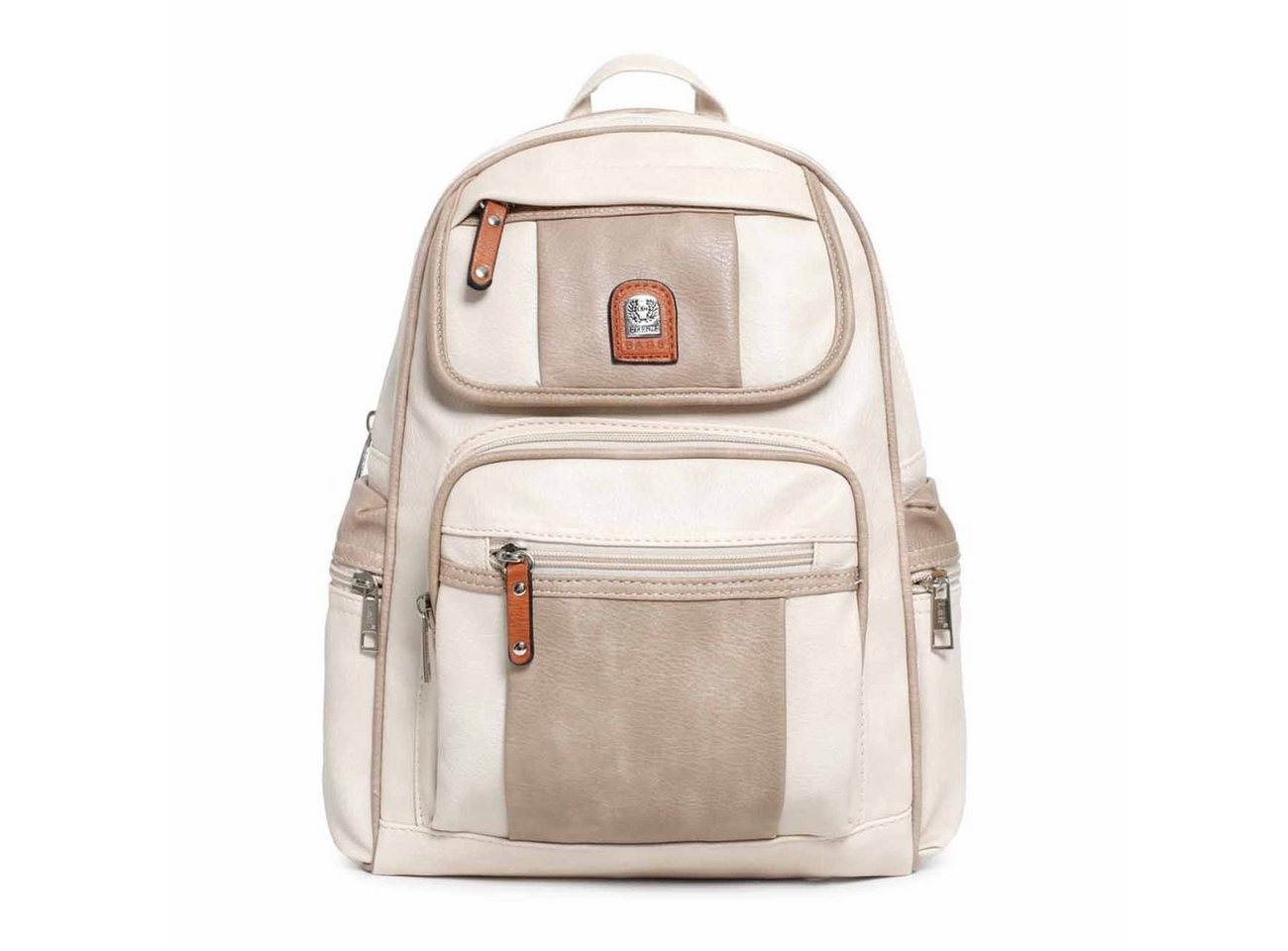 ITALYSHOP24 Rucksack Damen CityRucksack Tasche Umhängetasche, als Rucksack & Handtasche tragbar, viele Farben/Variationen von ITALYSHOP24