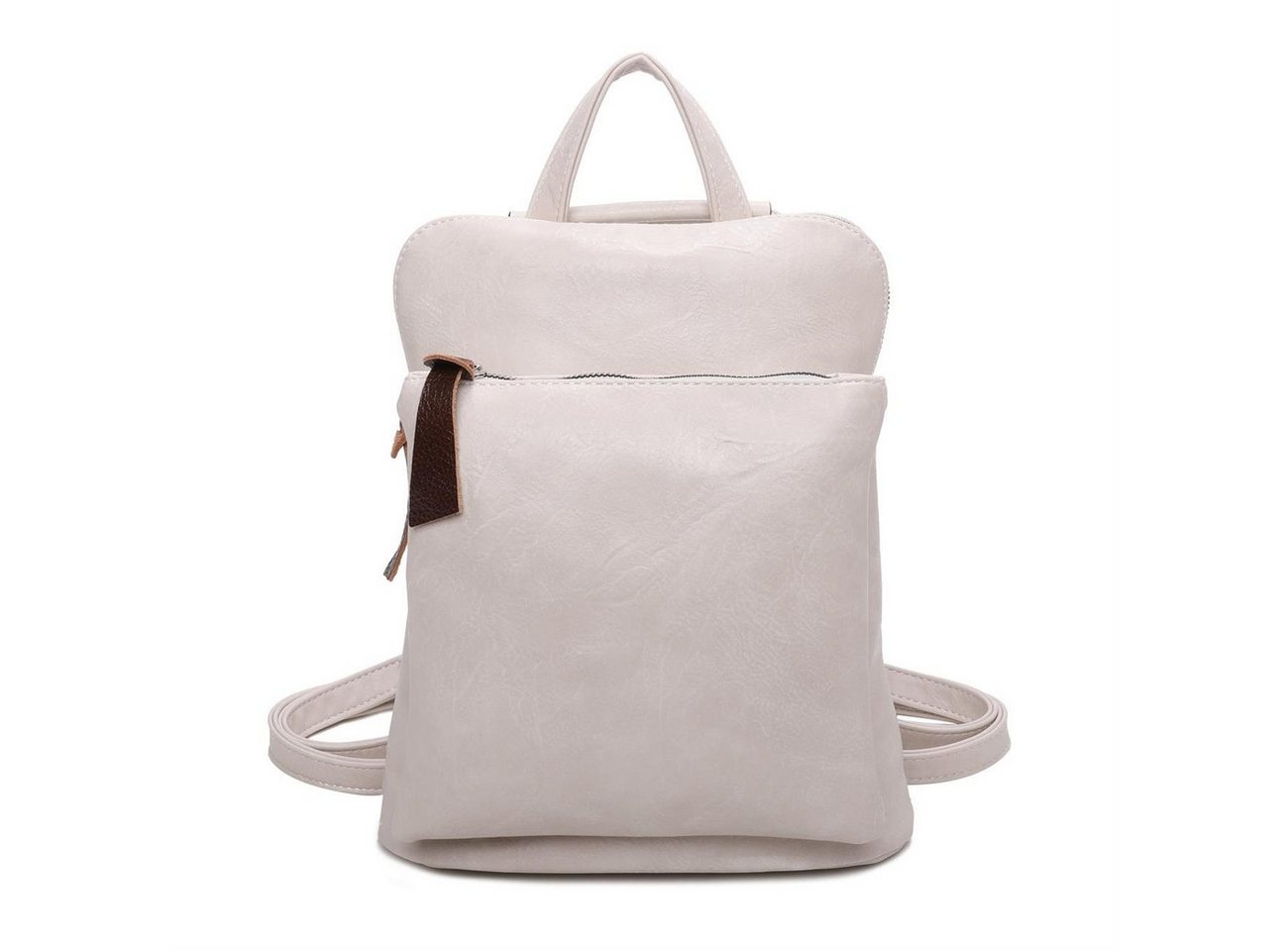 ITALYSHOP24 Rucksack Damen Rucksack Tasche Umhängetasche Schultertasche Handgepäck Shopper, Handtasche Crossover Tagesrucksack Cityrucksack Daypack Handgepäck von ITALYSHOP24