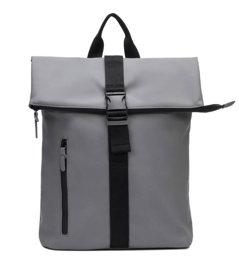 ITALYSHOP24 Rucksack XXL Damen Herren Rolltop Rucksack Cityrucksack Laptop Fach Handgepäck, Schultertasche Arbeitsrucksack Freizeit Sport Reise Wasserabweisend von ITALYSHOP24