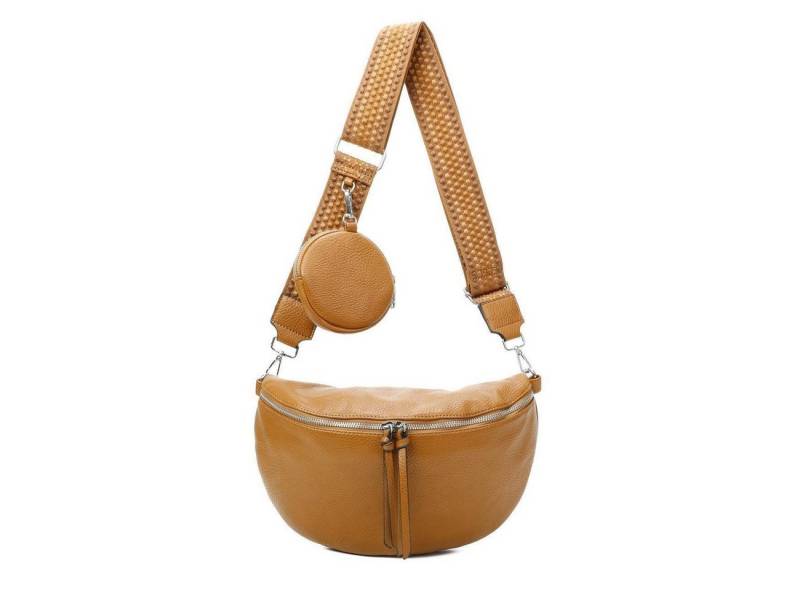 ITALYSHOP24 Schultertasche Damen Brusttasche Umhängetasche CrossBody Lederoptik Bag + Muster Gurt, Messenger Hüfttasche Bodybag Gürteltasche Bauchtasche / leicht Gewicht von ITALYSHOP24