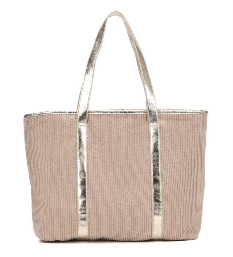 ITALYSHOP24 Schultertasche Damen Cordtasche Shopper Tote Bag Handtasche Umhängetasche Metallic, Damentasche Veloursleder Weekender Hobo Bag Beuteltasche Urlaub Leicht von ITALYSHOP24