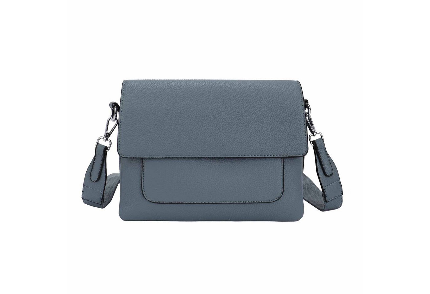 ITALYSHOP24 Schultertasche Damen Crossbody Bodybag Umhängetasche Messenger Brusttasche Crossover, als Handtasche, Crossover, Henkeltasche tragbar von ITALYSHOP24